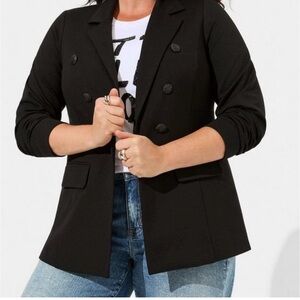 NWT Studio Women's Elegant Black Suit Jacket